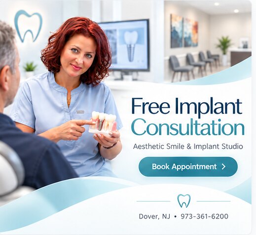 Free dental implant consultation in Dover, NJ