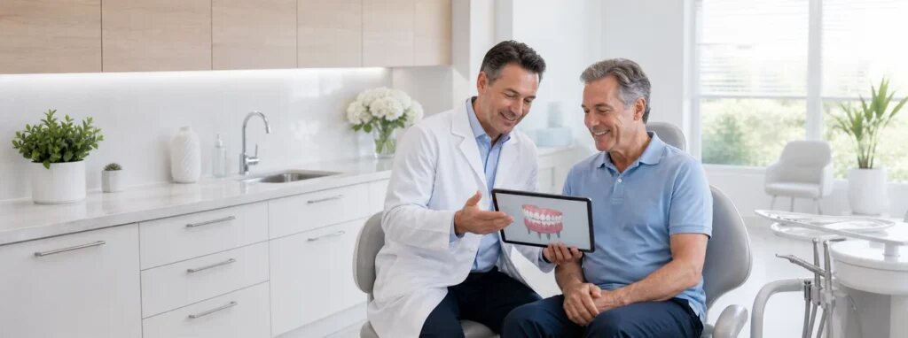Full-arch implant-supported prosthesis with 3D treatment planning, Dover, NJ